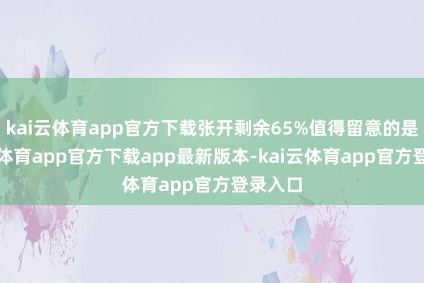 kai云体育app官方下载张开剩余65%值得留意的是-kai云体育app官方下载app最新版本-kai云体育app官方登录入口